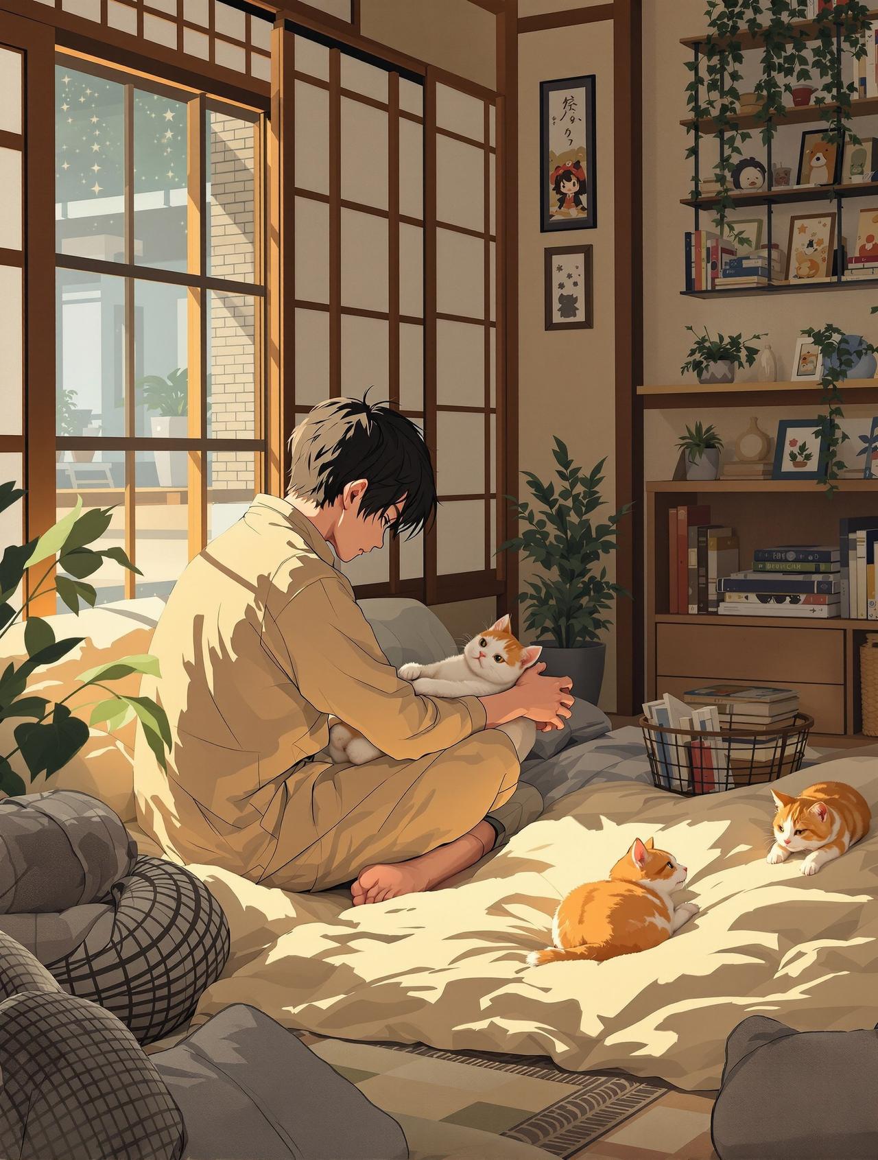 猫与少年 - 动漫之家封面